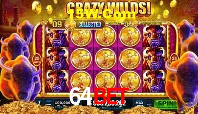 Jackpots e promoções na 64Bet