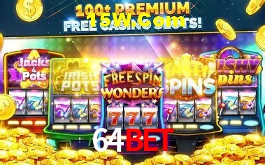 Variedade de jogos na 64Bet