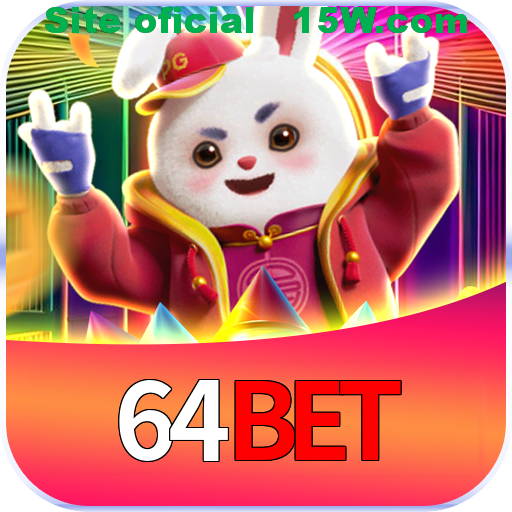 Imagem promocional da 64Bet mostrando a plataforma e suas vantagens